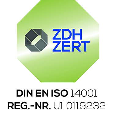 DIN EN ISO 14001 - hochwertige Radialventilatoren für die Industrie